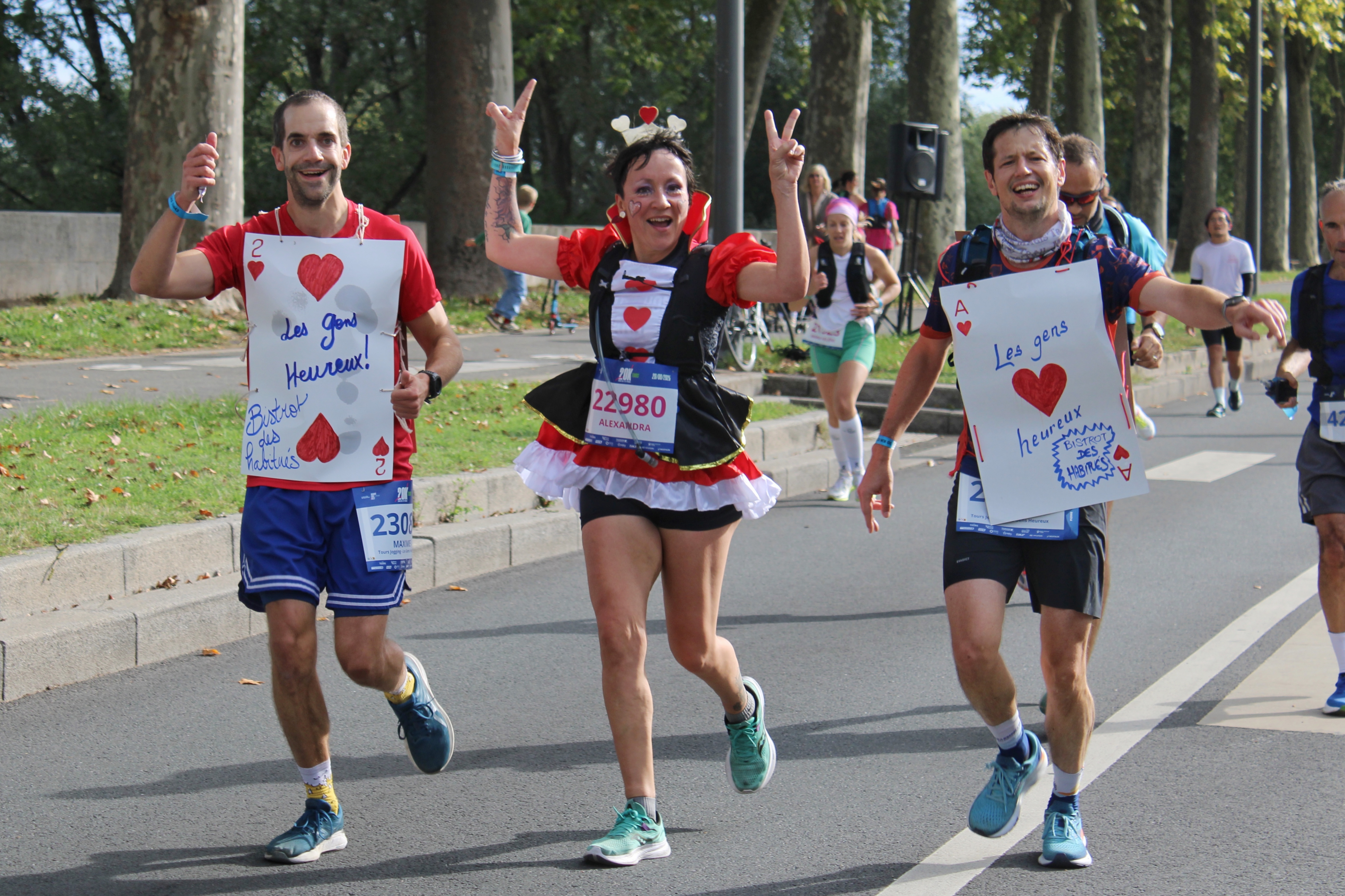 Action solidaire associée au Marathon de la Ville